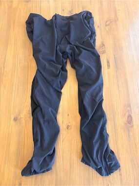 Vintage Nike Golf Clima-Fit Slouchy Technical Wind Pants SIze XXL Black Gorpcore